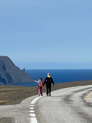 !Marsjen til Nordkapp. (Arkivfoto) 