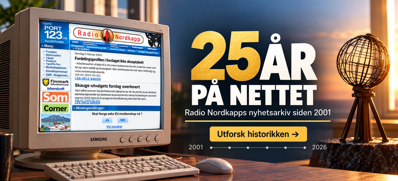 25 &aring;r p&aring; nettet - Radio Nordkapp